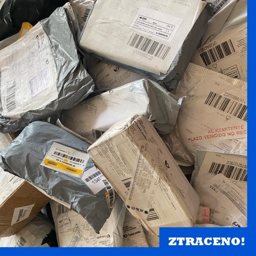 Ztracené balíky od přepravních společností
